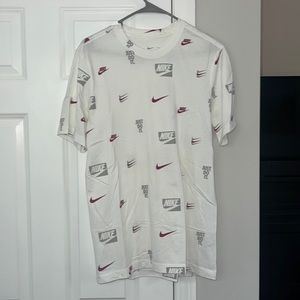 Nike All-Over Print Tee - Size M